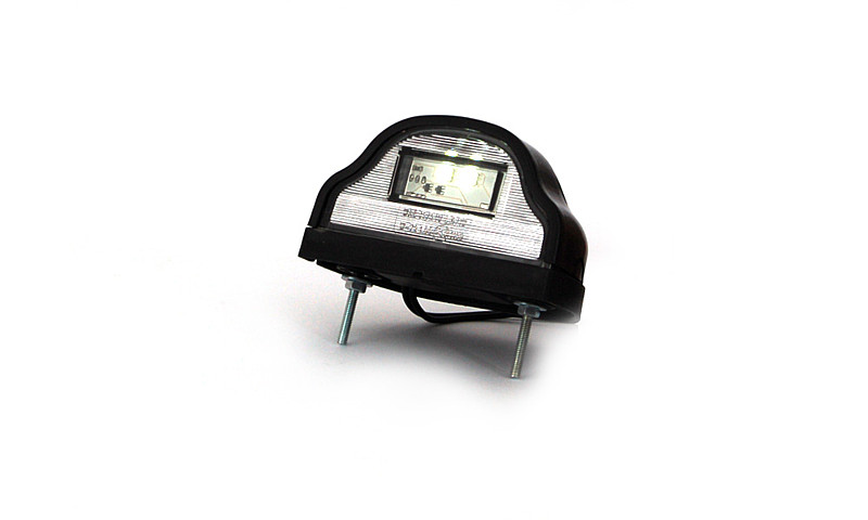 LED KENNZEICHENLEUCHTE SCHWARZ (1006-10-23) | NORMFEST