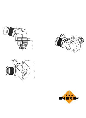 NRF Thermostat, Kühlmittel (725015)
