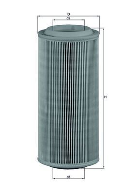 KNECHT Luftfilter (LX 685)