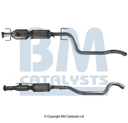 BM CATALYSTS Ruß-/Partikelfilter, Abgasanlage (BM11028H)
