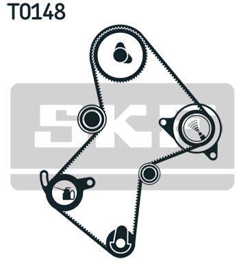 SKF Zahnriemensatz (VKMA 06125)
