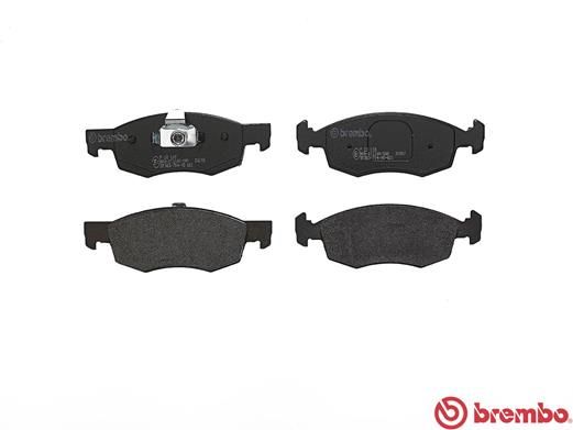 BREMBO Bremsbelagsatz, Scheibenbremse (P 23 118)