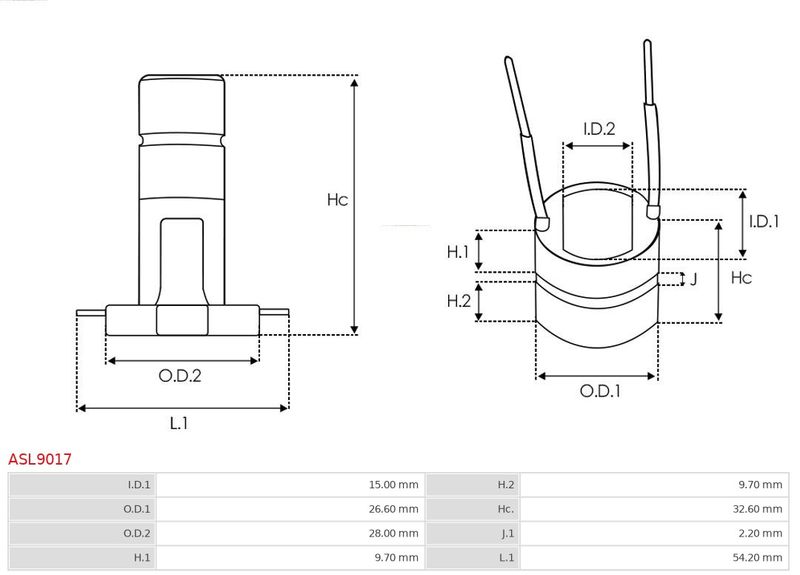 AS-PL Schleifring, Generator (ASL9017)