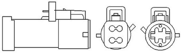 MAGNETI MARELLI Lambdasonde (466016355099)