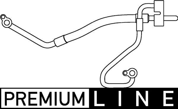 MAHLE Hochdruck-/Niederdruckleitung, Klimaanlage (AP 76 000P  