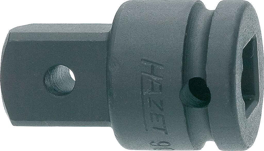 HAZET Vergrößerungsstück 9007S-1 ∙ Vierkant12,5 mm (1/2 Zoll) ∙ Vierkant 20 mm (3/4 Zoll)
