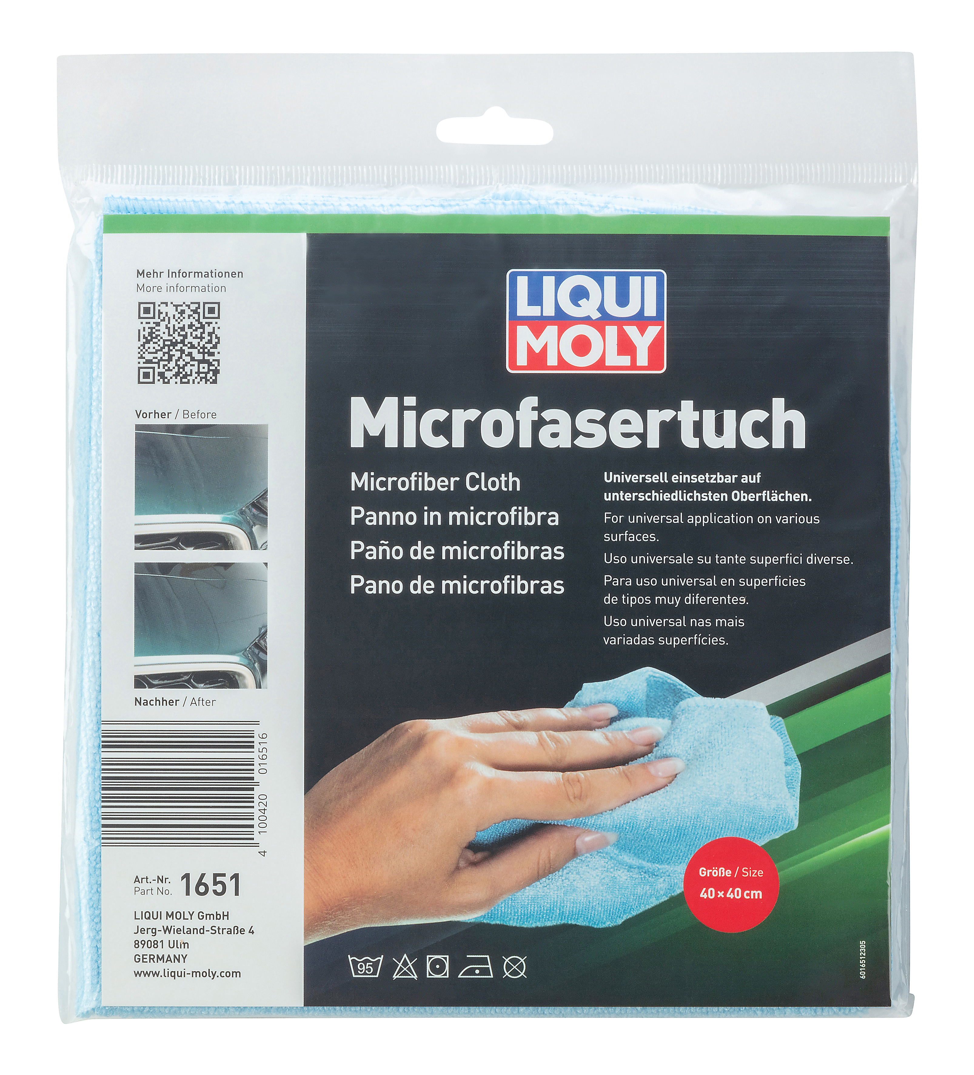 LIQUI MOLY Microfasertuch, 1 Stk (1651)