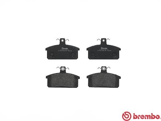 BREMBO Bremsbelagsatz, Scheibenbremse (P 79 007)