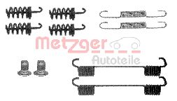 METZGER Zubehörsatz, Feststellbremsbacken (105-0874)