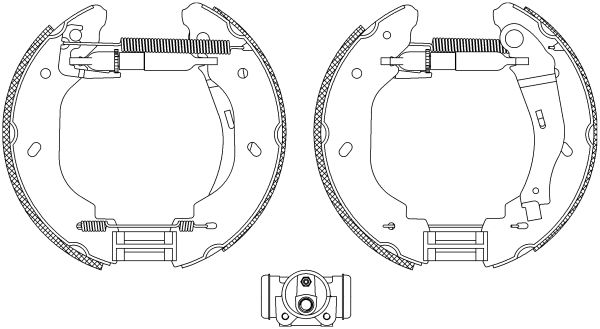 TEXTAR Bremsbackensatz (84059100)