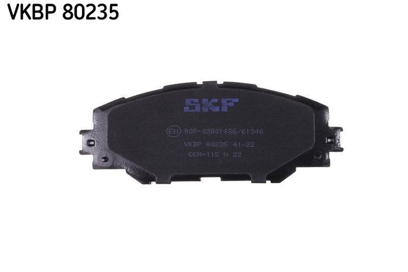 SKF Bremsbelagsatz, Scheibenbremse (VKBP 80235)