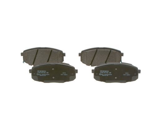 BOSCH Bremsbelagsatz, Scheibenbremse (0 986 494 995)