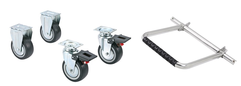Rollensatz und Handgriff, S9 Aufsatzbox