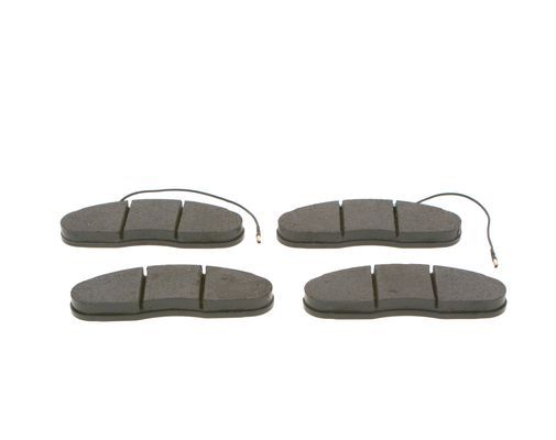 BOSCH Bremsbelagsatz, Scheibenbremse (0 986 424 080)