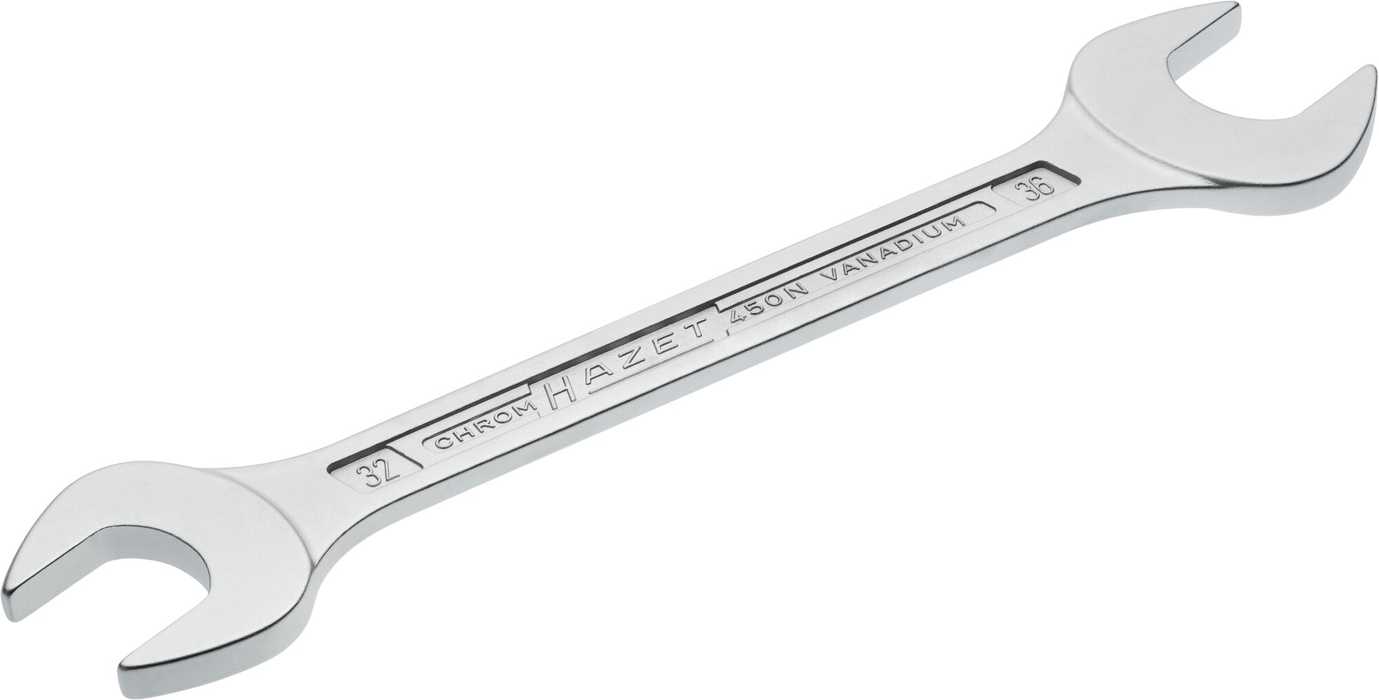 HAZET Doppel-Maulschlüssel 450N-32X36 ∙ Außen-Sechskant Profil ∙ 32 x 36 mm