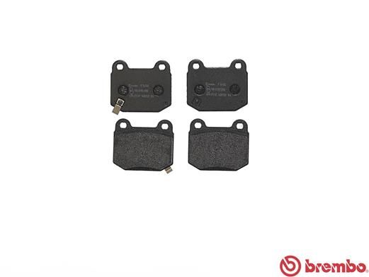 BREMBO Bremsbelagsatz, Scheibenbremse (P 56 048)