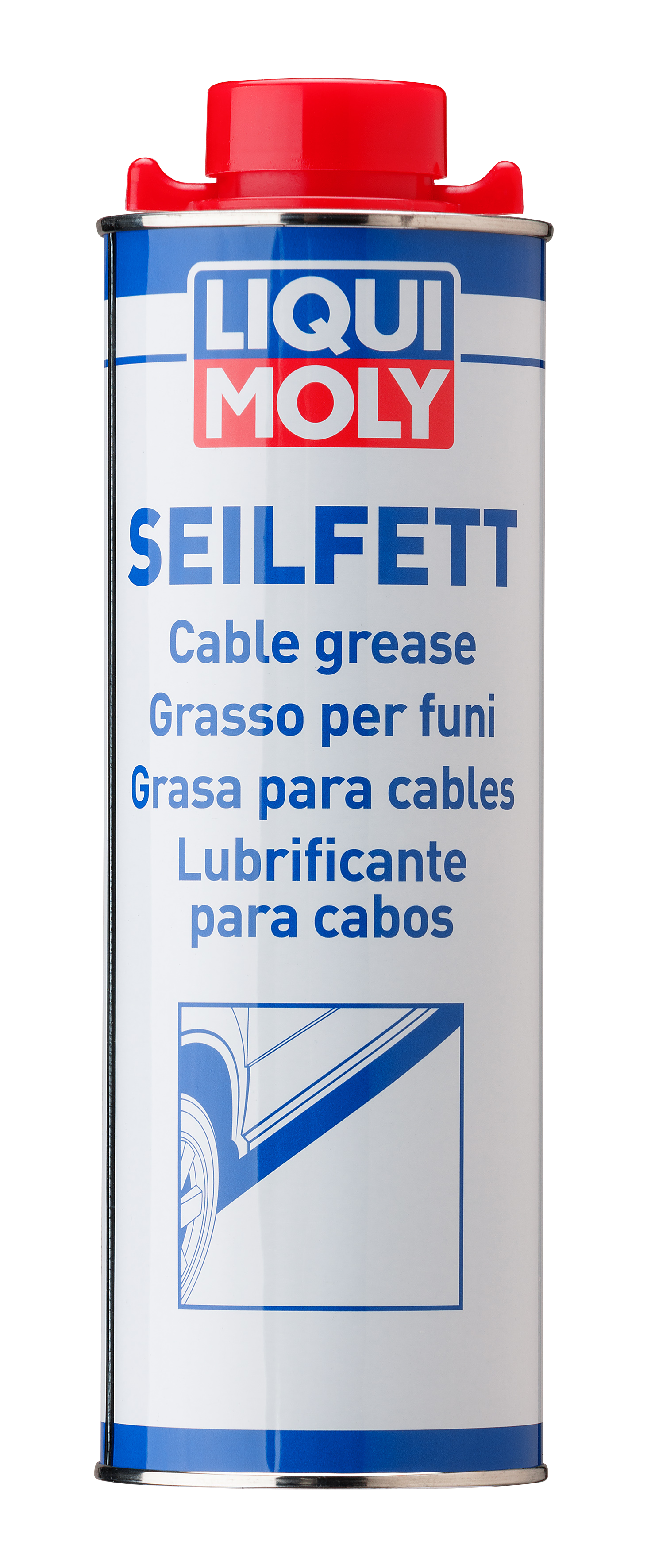 LIQUI MOLY Seilfett, 1 l (6173)