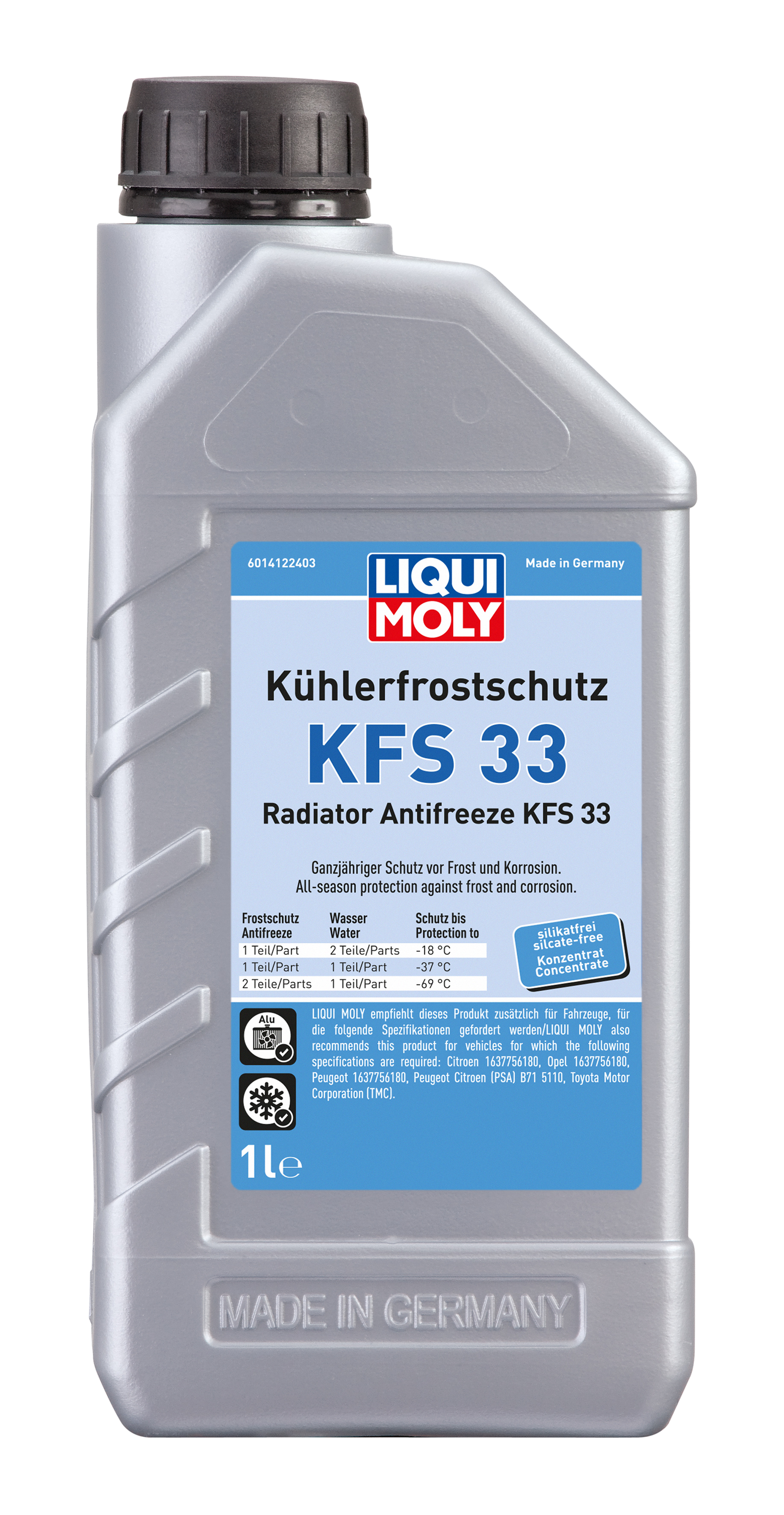 LIQUI MOLY Kühlerfrostschutz KFS 33, 1 l (21130)