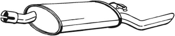 BOSAL Endschalldämpfer (185-223) Thumbnail