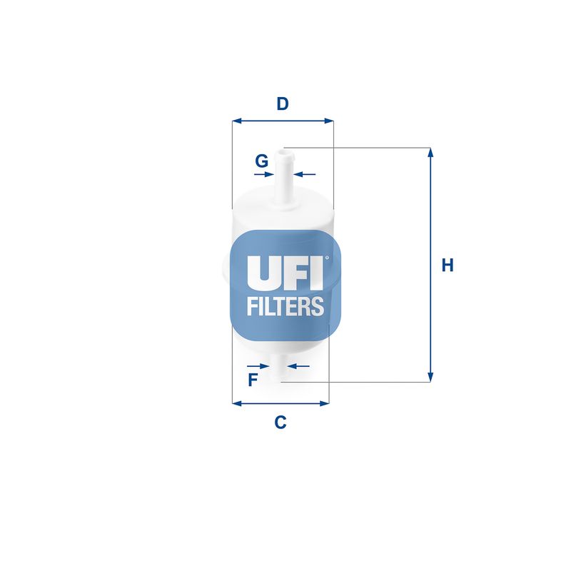 UFI Kraftstofffilter (31.010.00) Thumbnail