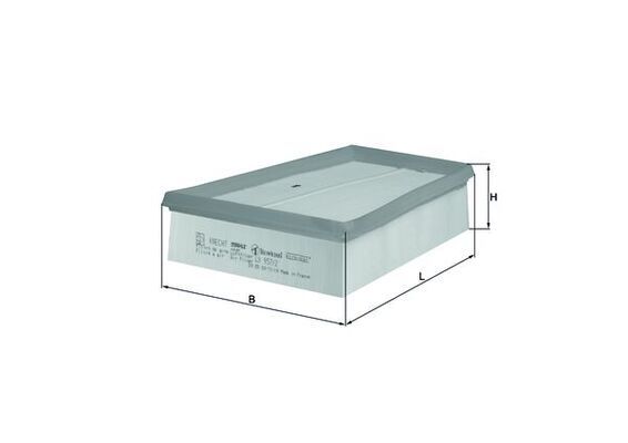 KNECHT Luftfilter (LX 957/2)
