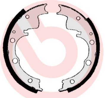 BREMBO Bremsbackensatz (S A6 502)