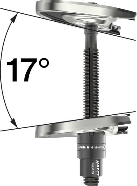 HAZET Federspannersatz, Fahrwerksfeder (4904/6)