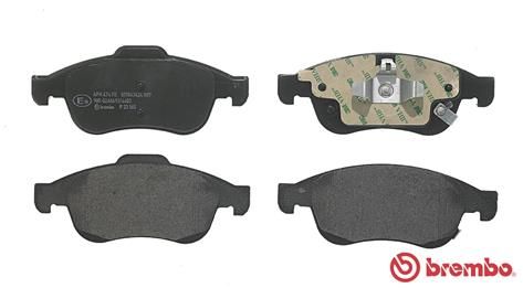 BREMBO Bremsbelagsatz, Scheibenbremse (P 23 165)