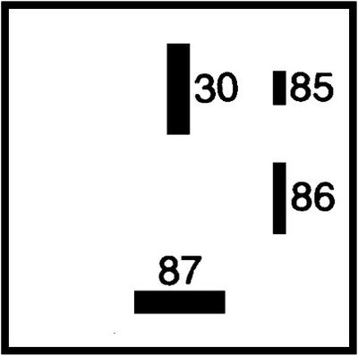 HELLA Relais, Glühanlage (4RA 007 507-021)