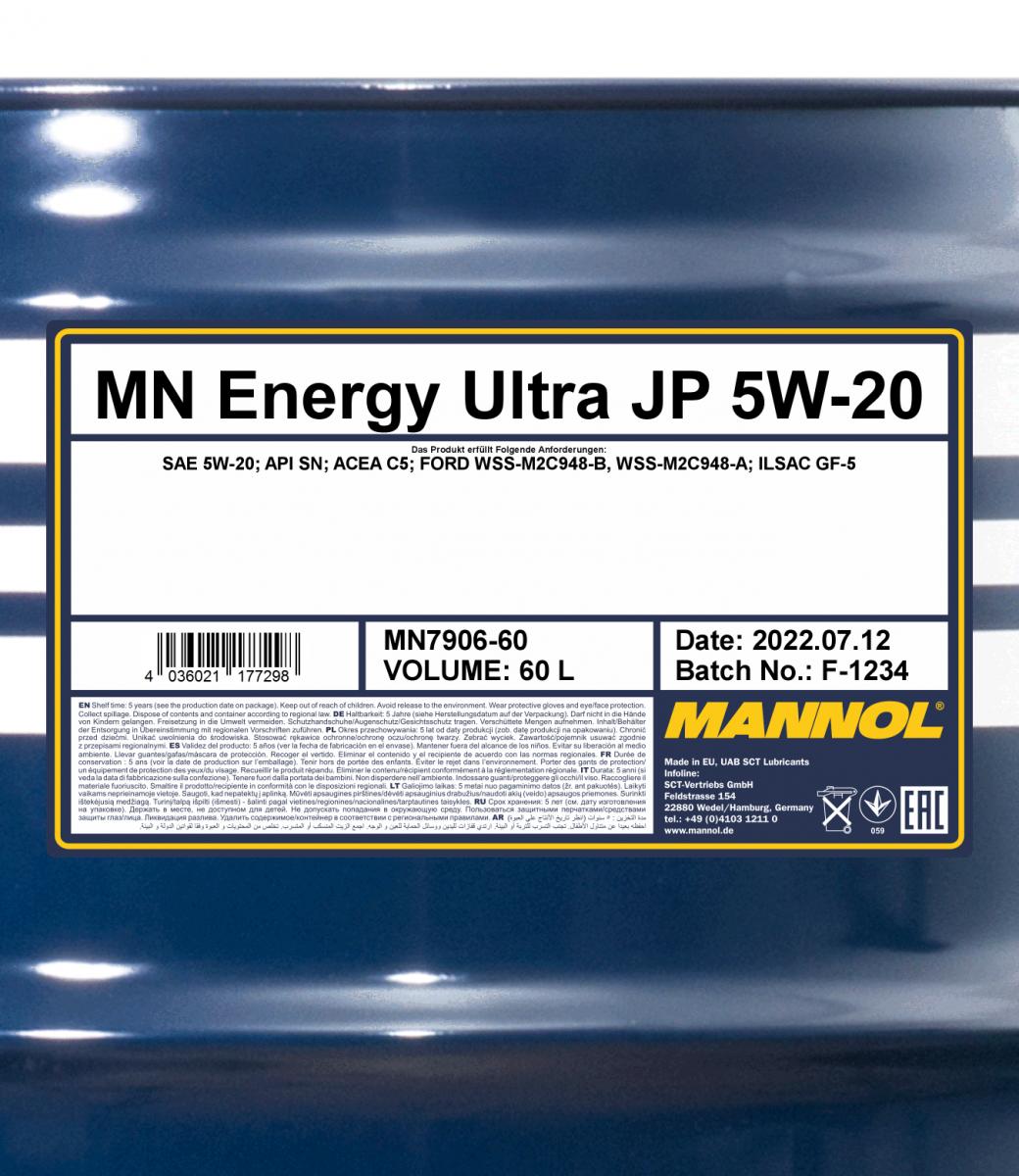 MN Energy Ultra JP 5W-20