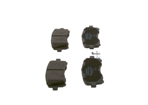 BOSCH Bremsbelagsatz, Scheibenbremse (0 986 424 700)