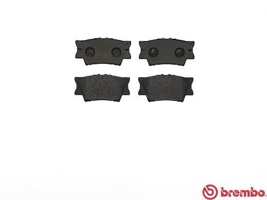 BREMBO Bremsbelagsatz, Scheibenbremse (P 83 089)