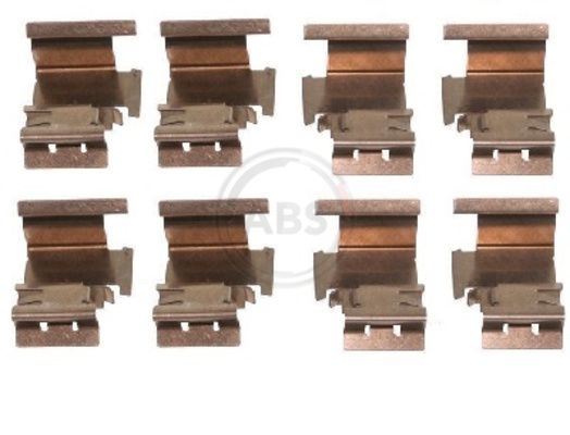 A.B.S. Zubehörsatz, Scheibenbremsbelag (1298Q)