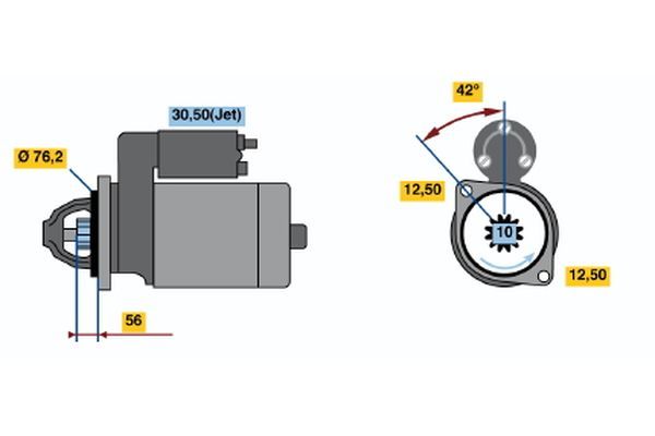 BOSCH Starter (0 001 125 042) BOSCH Starter (0 001 125 042)