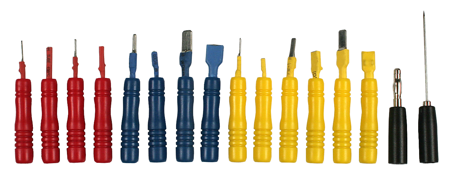 Prüfspitzenset "Banana" 16-tlg. max.24V