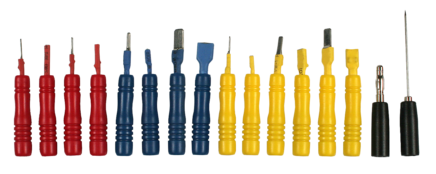 Prüfspitzenset "Banana" 16-tlg. max.24V Prüfspitzenset "Banana" 16-tlg. max.24V