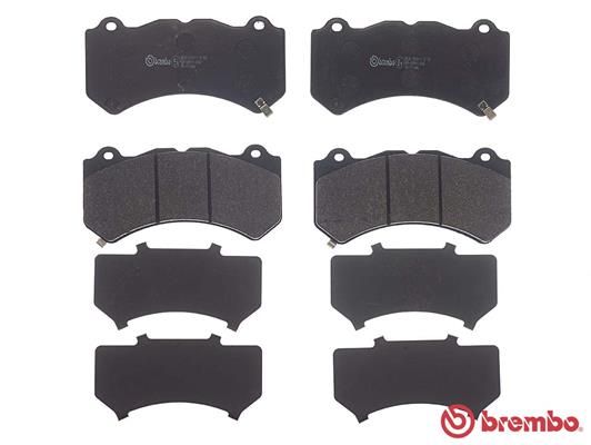 BREMBO Bremsbelagsatz, Scheibenbremse (P 37 018)