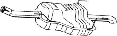 BOSAL Endschalldämpfer (185-479) Thumbnail