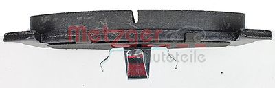 METZGER Bremsbelagsatz, Scheibenbremse (1170023)