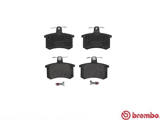 BREMBO Bremsbelagsatz, Scheibenbremse (P 85 013)