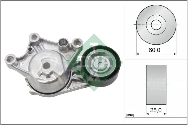 INA Riemenspanner, Keilrippenriemen (534 0654 10)