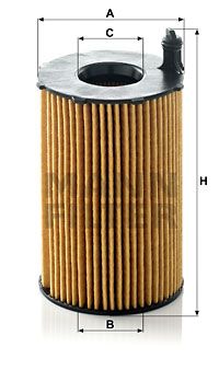 MANN-FILTER Ölfilter (HU 8005 z)
