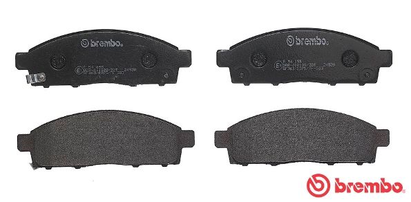 BREMBO Bremsbelagsatz, Scheibenbremse (P 54 055)
