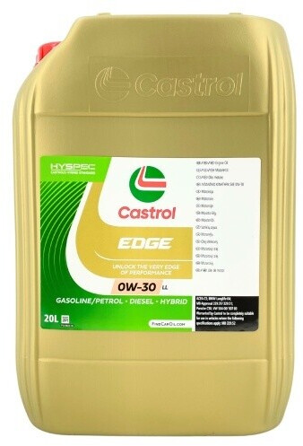 Castrol EDGE 0W-30 LL, 20 l (15F9BA)