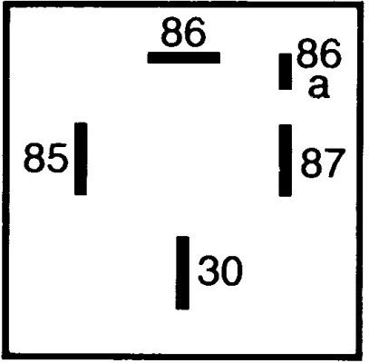 HELLA Relais, Arbeitsstrom (4RA 007 507-071)