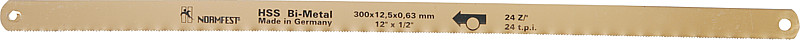 SÄGEBLATT HSS BI-METALL 300X12,5X24 (4601-300-13) | NORMFEST