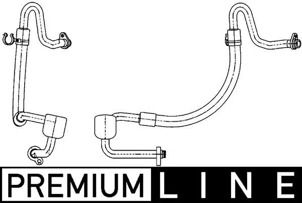 MAHLE Niederdruckleitung, Klimaanlage (AP 121 000P)