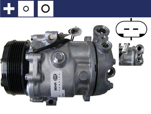 MAHLE Kompressor, Klimaanlage (ACP 825 000S) MAHLE Kompressor, Klimaanlage (ACP 825 000S)