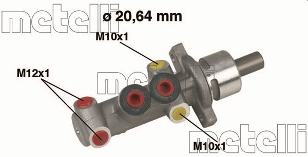 METELLI Hauptbremszylinder (05-0319)