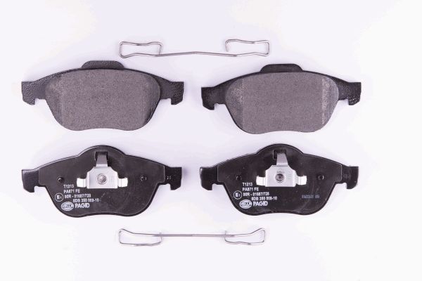HELLA Bremsbelagsatz, Scheibenbremse (8DB 355 009-101)